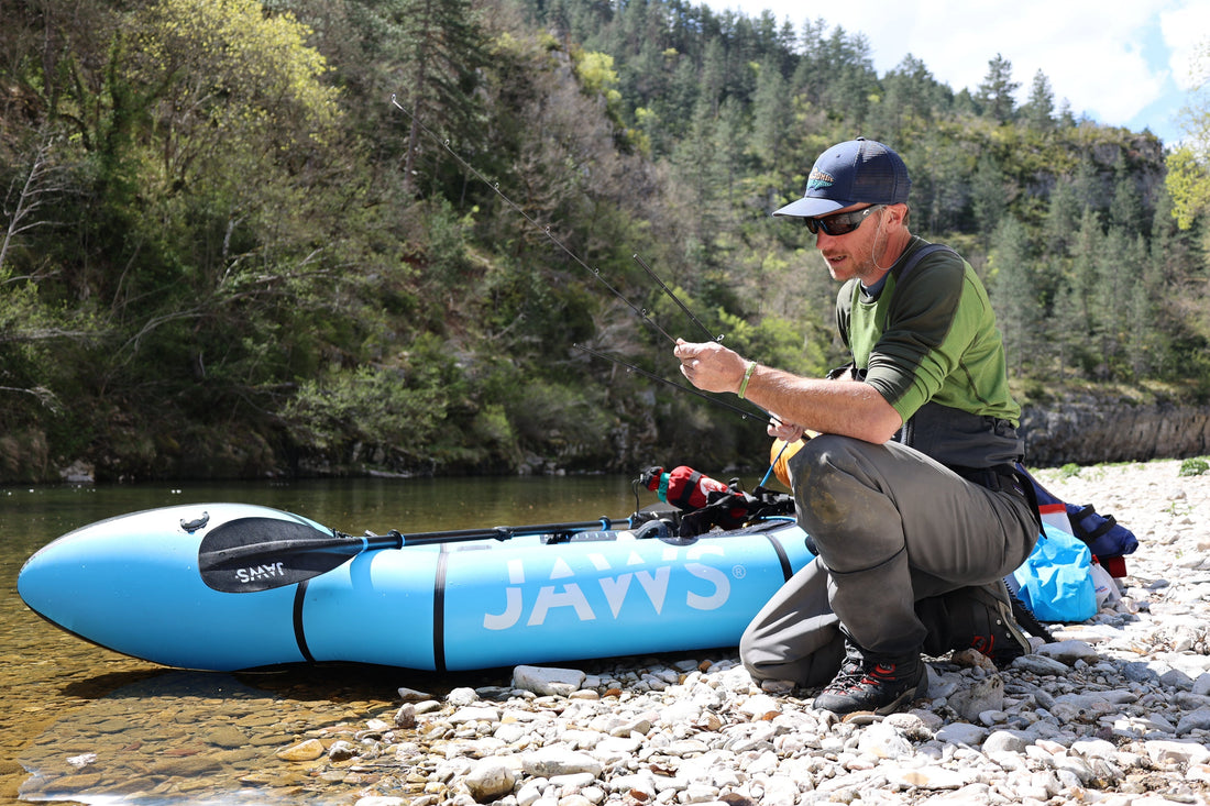 Le packraft → Nouvel allié des pêcheurs