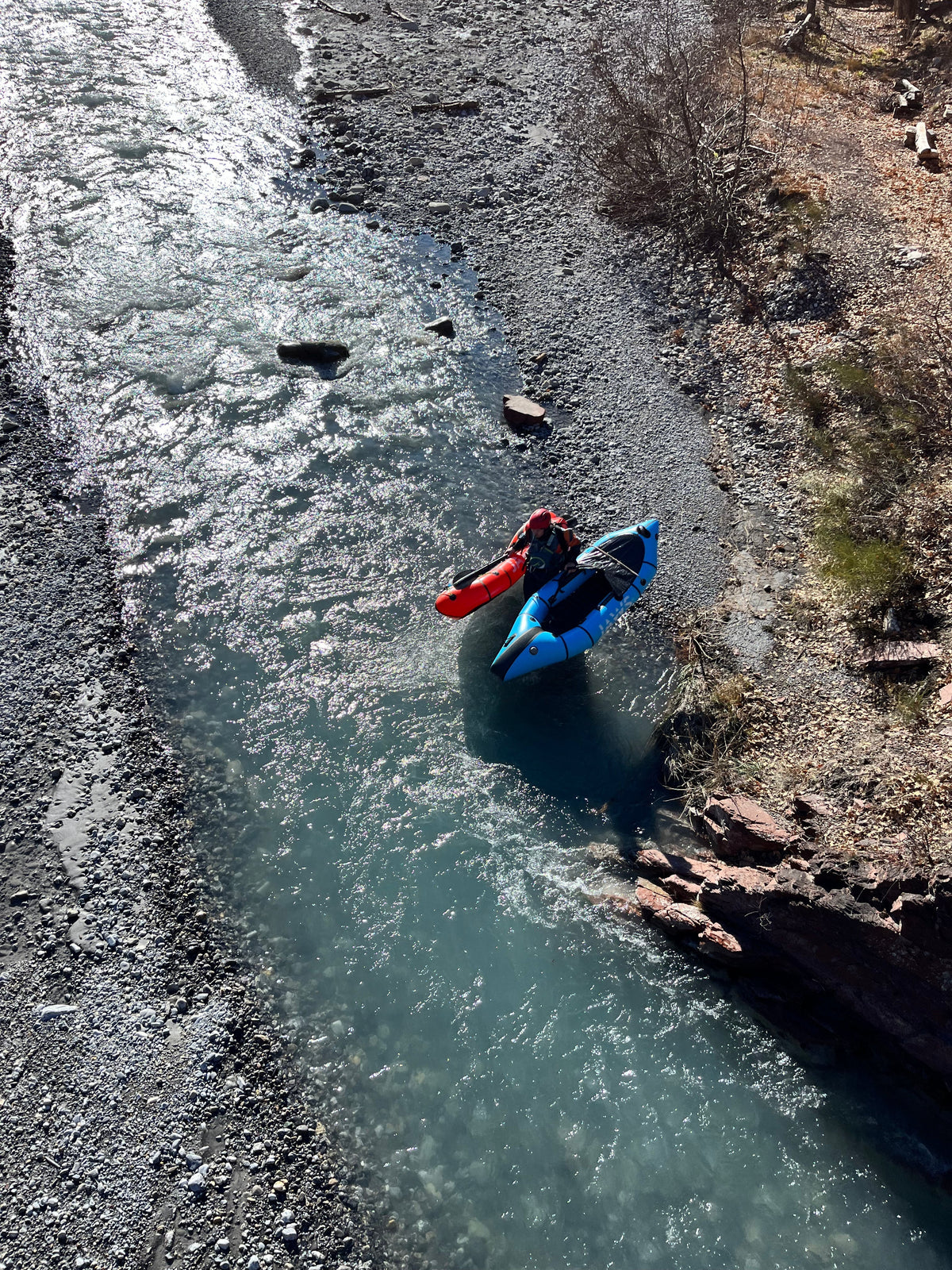Le Colorado Provençal en packraft [ Blue Secret & Packraft Travel avec JAWS® ]
