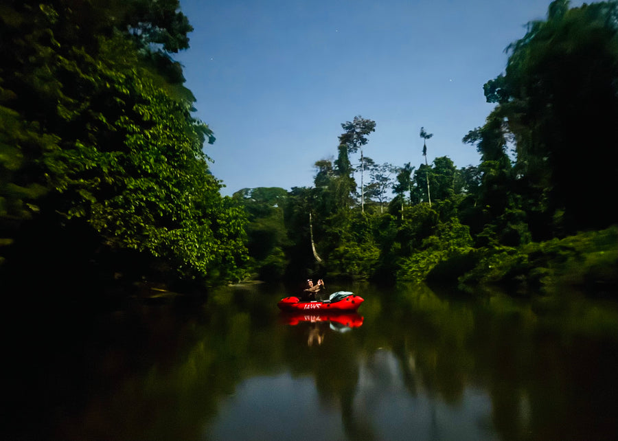 Le Tampok en packraft