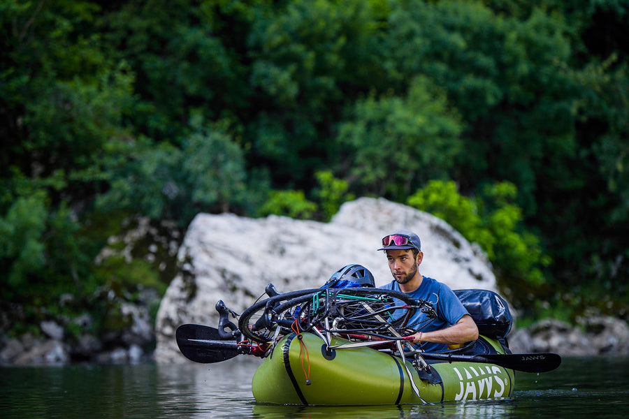 Le bikerafting : quand le vélo rencontre la rivière