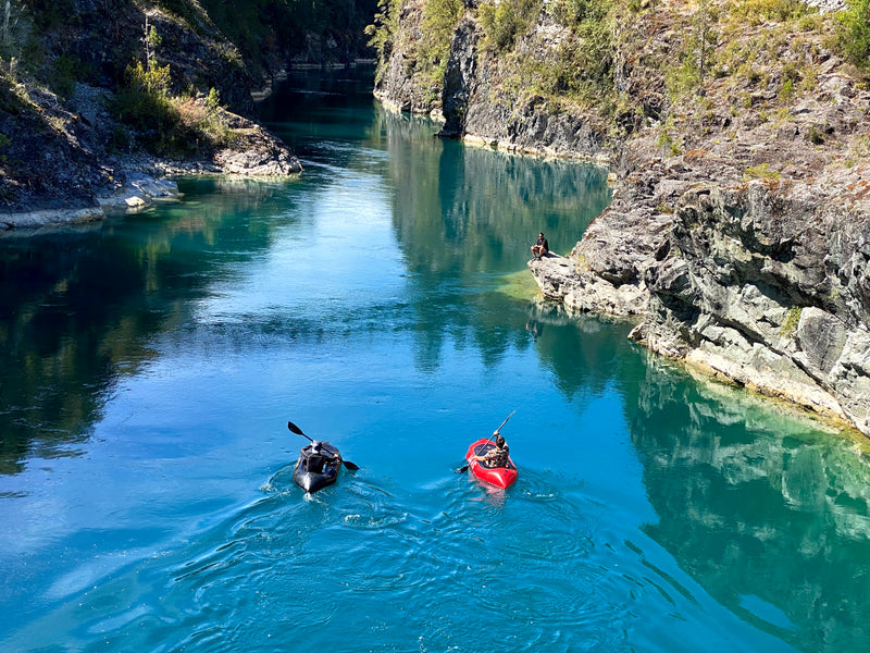 Explore lakes and rivers