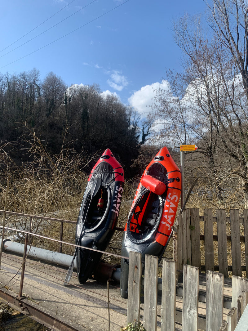 Mode 3: full deck packraft